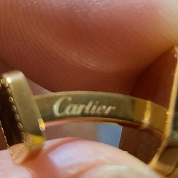 Cartier 18kt cufflinks - Picture 7 of 8